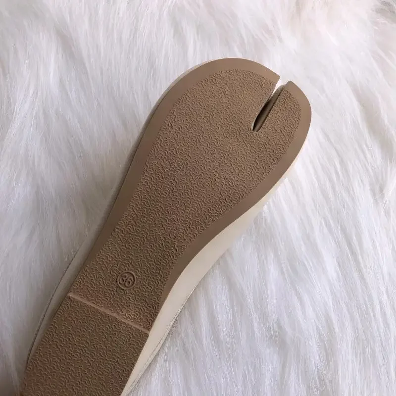 tabi chaussures ninja en cuir microcarence pour femmes, pantoufles plates confortables fendues, mocassins astronomiques souples, mocassins de trotteur pour dames, 2023 tabi chaussures ninja en cuir microcarence pour femmes, pantoufles plates confortables fendues, mocassins astronomiques souples, mocassins de trotteur pour dames, 2023