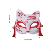 l93f foxes masque half face mask kitsune masques pour les enfants pour hommes