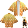 costume de cosplay anime japonais, cape de tueur de démons, cardigan kimono, manteau de plage, vacances, bikini, robe papillon, hauts pour enfants et adultes