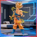 Anime chaud Dragon Ball Son Wukong Super Saiyan poupée Wukong DBZ Action poupée modèle bureau décoration ornement cadeau Collection poupée Anime chaud Dragon Ball Son Wukong Super Saiyan poupée Wukong DBZ Action poupée modèle bureau décoration ornement cadeau Collection poupée