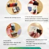 vilaxh cartouche d'encre rechargeable pg 40 cl 41 pg40 cl41 pour canon pixma mp140 mp150 mp160 mp180 mp190 mp210 mp220 mp450 mp470