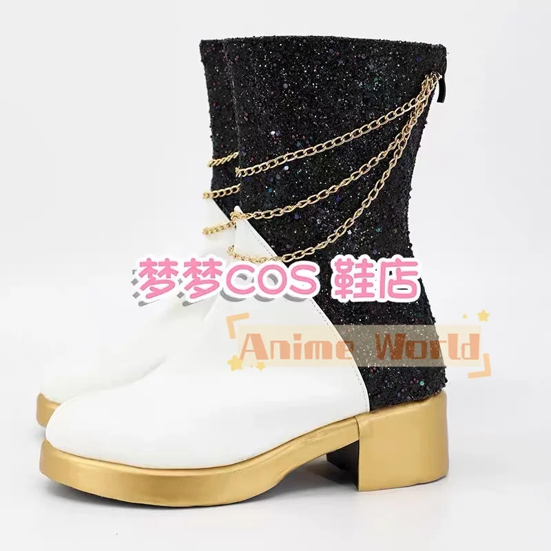 filles mira zoey rumi cosplay scène bottes chaussures k pop démon chasseurs costume chaussures performance enfants adulte halloween fête filles mira zoey rumi cosplay scène bottes chaussures k pop démon chasseurs costume chaussures performance enfants adulte halloween fête