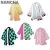 Cardigan Kimono Cosplay Kamado Tanjirou pour hommes et femmes, manteau Haori japonais, Kamade Zezeko, veste de plage pour jeu de rôle animé Cardigan Kimono Cosplay Kamado Tanjirou pour hommes et femmes, manteau Haori japonais, Kamade Zezeko, veste de plage pour jeu de rôle animé