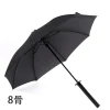 katana unbrella japanese long handle handles, samurai anime handles, amovible, birthday gift, business waterproof, ménage, rain gear