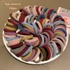 accessoires pour cheveux de style coréen durables, pilotes 100, fs élevés, bandes élastiques, adaptés à un usage quotidien