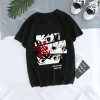 t shirt pour femmes, dessin animé japonais demon slayer, kimetsu no yaiba nezuko, tanjirou kamado graphique y2k, vêtements hauts