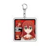bocchi le rocher! gotoh hitori – porte clés en plastique, anime, ijichi nijika kita ikuyo, pièces d'étiquette de sac, accessoires baji