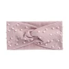 turban large en coton perlé pour femmes, bandeau de sauna, coiffe enveloppante, document solide, accessoires pour cheveux, filles, automne