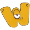 dessin animé lettres drôles broche 26 alphabet style japonais broches mignonnes a z enfants broche décor