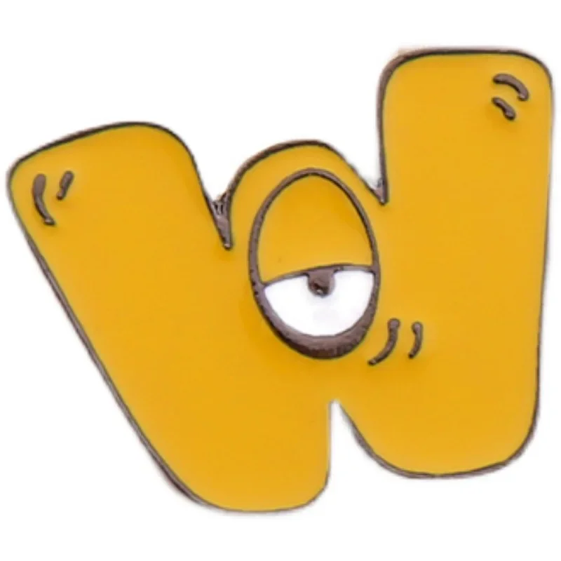 dessin animé lettres drôles broche 26 alphabet style japonais broches mignonnes a z enfants broche décor dessin animé lettres drôles broche 26 alphabet style japonais broches mignonnes a z enfants broche décor