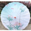 parapluie de voiture en papier à l'huile, résistant à la pluie, décoration de plafond, parapluie cheongsam, tissu en soie, parasol chinois