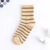 10 paires de chaussettes confortables à rayures en grille, chaussettes tubulaires colorées antidérapantes pour femmes, bonneterie fine, simples, mi mollet, pour étudiants