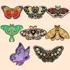 Patchs papillon pour vêtements, ruban violet, patchs brodés, Badges à coudre de dessin animé, fer sur Patch, accessoires pour vêtements DIY Patchs papillon pour vêtements, ruban violet, patchs brodés, Badges à coudre de dessin animé, fer sur Patch, accessoires pour vêtements DIY