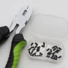Outils de pêche à la carpe, pince à sertir adaptée au crochet rigide en fluorocarbone, plates-formes Chod, accessoires de fabrication, pince Krimps pour carpe Outils de pêche à la carpe, pince à sertir adaptée au crochet rigide en fluorocarbone, plates-formes Chod, accessoires de fabrication, pince Krimps pour carpe