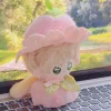 sakura elfe 10cm coton poupée vêtements fleur chapeau robe poupée vêtements tenue costume drôle poupée habiller ensemble cadeau pour enfants