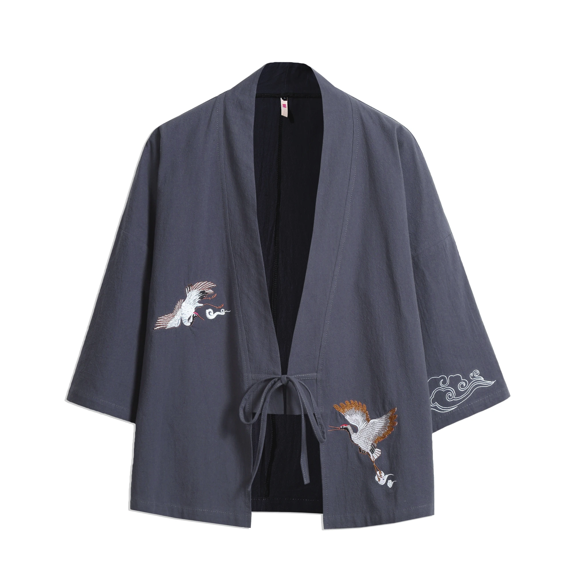 hanfu en pur coton, vêtements kimono traditionnels asiatiques et du pacifique, haut cardigan brodé de style ethnique, vêtements de protection solaire hanfu en pur coton, vêtements kimono traditionnels asiatiques et du pacifique, haut cardigan brodé de style ethnique, vêtements de protection solaire