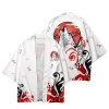 kimono japonais pour enfants de 3 à 14 ans, costume traditionnel pour garçons et filles, mode kimono haori, veste cardigan, vêtements de plage pour enfants, cape