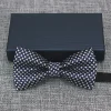 noeud papillon en velours réutilisable pour hommes et femmes, accessoires flexibles, laine bleu, rouge, velours, garçon, fille, couleur verte, noir, affaires, mode, bon
