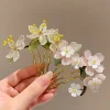 peigne à cheveux classique élégant, bâton de cheveux de style chinois, fleur en forme de u, épingle à cheveux cheongsam pour accessoires hanfu