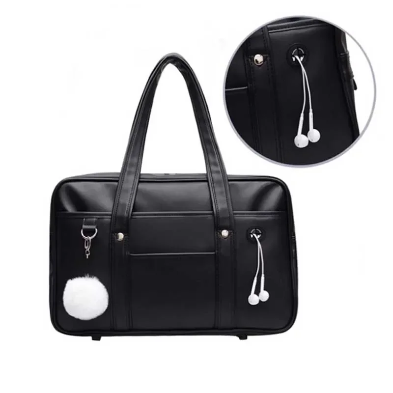 japonais décontracté pu sac à bandoulière junior lycéens sac d'école sac à main anime uniforme sac fourre tout sacs pour femmes bolsos japonais décontracté pu sac à bandoulière junior lycéens sac d'école sac à main anime uniforme sac fourre tout sacs pour femmes bolsos