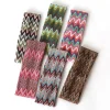 geebro bohême rayé dame bandeau à la main en plein air bandeau mode multicolore cheveux accessoires pour femmes noué coiffure
