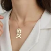 dreamtimes spécial japonais kanji collier nom japonais collier personnalisé japonais collier personnalisé japonais collier