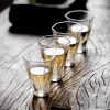 tasse à thé en verre de style japonais, tasse à saké faite à la main, verre de dégustation de whisky de bar, verre à boire transparent pour liqueur, tasse élégante