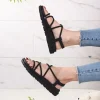 sandales à plateforme en plastique pvc de style romain pour femme, chaussures vintage de haute qualité, vente en gros et en gros
