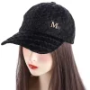 mode décontracté coréen filles femmes hip hop visières casquette maille chapeau dentelle fleur casquette de baseball