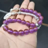 tasbih – bracelet en résine violette, accessoires à la mode turque, perles de prière à la main, cadeau eid misbaha