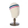bandeaux élastiques sportifs de couleur bonbon, 6 pièces, bandes de cheveux antidérapantes et évacuant la transpiration pour le yoga, la course et le fitness