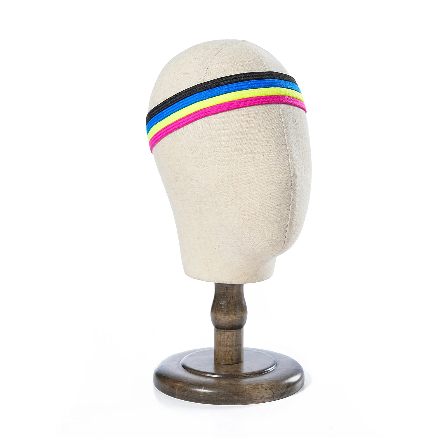 bandeaux élastiques sportifs de couleur bonbon, 6 pièces, bandes de cheveux antidérapantes et évacuant la transpiration pour le yoga, la course et le fitness bandeaux élastiques sportifs de couleur bonbon, 6 pièces, bandes de cheveux antidérapantes et évacuant la transpiration pour le yoga, la course et le fitness