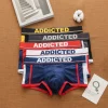 Sous-vêtements pour hommes, sexy, taille basse, respirant, maille glacée, boxeurs confortables à la mode Sous-vêtements pour hommes, sexy, taille basse, respirant, maille glacée, boxeurs confortables à la mode