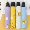 pokemon pikachu parapluie automatique pliant soleil pluie ou briller double usage parapluie hommes femmes parasol protection solaire protection uv