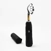 parapluie de protection solaire de luxe pour hommes, parapluie pliant rétro créatif, extérieur, coupe vent, anti uv, parapluies d'affaires, cadeaux