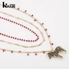 collier pendentif zèbre en émail personnalisé, 1 pièce, bijoux tendance vintage en métal, boucles d'oreilles zèbre pour femmes
