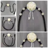 cadeau fleur hanbok perruque coiffure gland perle corée style ethnique bandeau perlé traditionnel scène danse cheveux cerceau filles