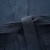 robe à capuche à manches longues pour hommes – tissu tissé gaufré 100 % coton, peignoir absorbant et respirant de qualité supérieure (l 3xl, coupe décontractée)
