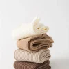 ensemble de chaussettes japonaises en coton pour femme, décontractées, simples, longueur moyenne, nouvelle collection automne, 5 paires