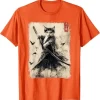 t shirt graphique chat noir kokor, t shirt anime, art japonais vintage, style kawaii mignon et drôle, tenue graphique à manches courtes, amoureux des chatons