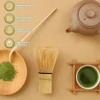 ensemble de matcha japonais avec fouet en bambou, brosse, cuillère à thé, outil avec filtre pour magasin de boissons, bricolage
