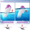 masque de natation pour enfants, licorne, plongée sous marine, visage complet, tuyau respiratoire unique, sûr, étanche, anti buée, confortable