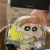 crayon shin chan support de téléphone supports de bureau extensibles support paresseux rétractable support de téléphone support poignée tok autocollant arrière