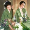 vêtements de photographie à la mode, robe de soirée, kimono japonais, cosplay yukata, vêtements pour femmes, style ethnique traditionnel, streetwear sur scène