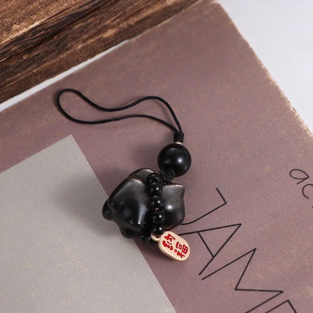 argent obsidienne chat chanceux chat tresse corde pendentif tissage corde pierre sac breloques bonne fortune adorable voiture porte clés téléphone pendentif argent obsidienne chat chanceux chat tresse corde pendentif tissage corde pierre sac breloques bonne fortune adorable voiture porte clés téléphone pendentif