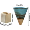tasse à café en céramique rétro de 200ml, poterie créative, latte japonais, fleur, porcelaine, art de la maison décoratif