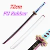 Épée de tueur de démons 1:1, Katana samouraï japonais PU Katana Kanroji Mitsuri Kamado Tanjirou Tomioka Giyuu, jouet cadeau, 72cm Épée de tueur de démons 1:1, Katana samouraï japonais PU Katana Kanroji Mitsuri Kamado Tanjirou Tomioka Giyuu, jouet cadeau, 72cm