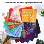 Foulard Bandana Unisexe, Hip Hop Noir, Bandeau de Cheveux, Écharpe de Cou, dehors, Sauna, Enveloppe de Poignet, Foulards Carrés Imprimés, Mouchoir Foulard Bandana Unisexe, Hip Hop Noir, Bandeau de Cheveux, Écharpe de Cou, dehors, Sauna, Enveloppe de Poignet, Foulards Carrés Imprimés, Mouchoir