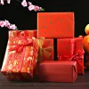 papier d'emballage de cadeaux de noël, paquet de décoration de noël, accessoires d'emballage artistique du nouvel an, fournitures cadeaux diy