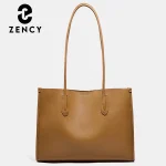 Mode nouveau kaki femmes OL sac à main en cuir véritable dames sac à bandoulière grand sac fourre-tout grande capacité Shopper sacs Pockets